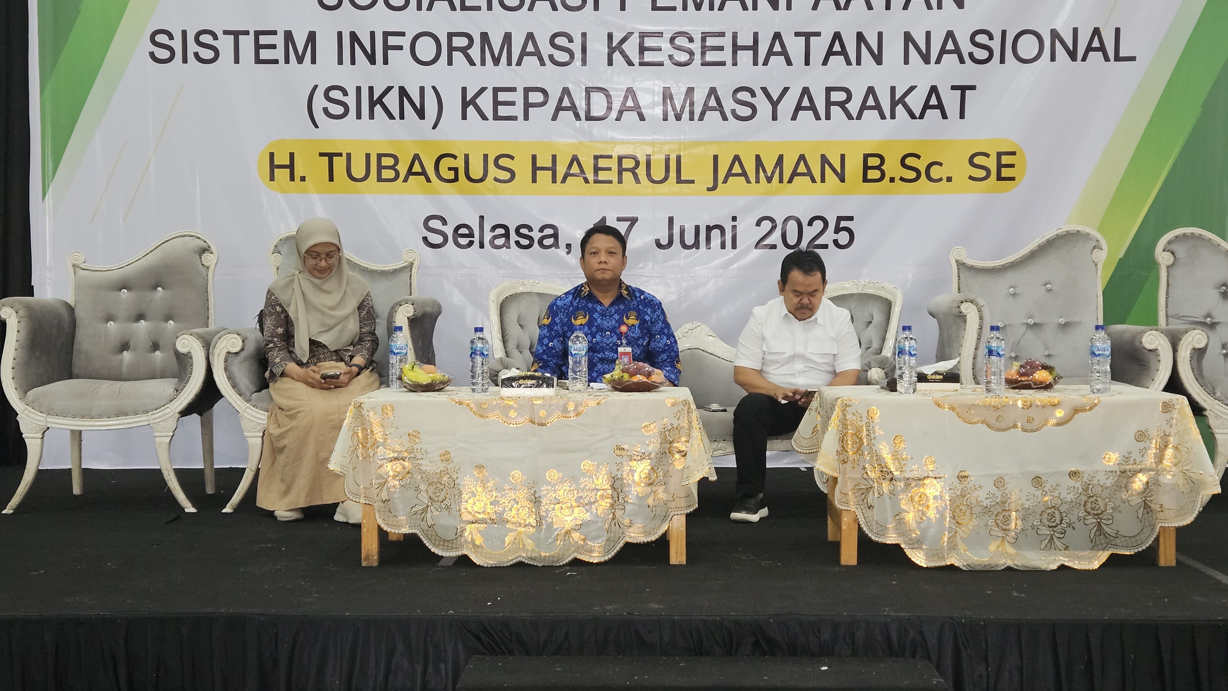 Sosialisasi Pemanfaatan Sistem Informasi Kesehatan Nasional (SIKN) Kepada Masyarakat