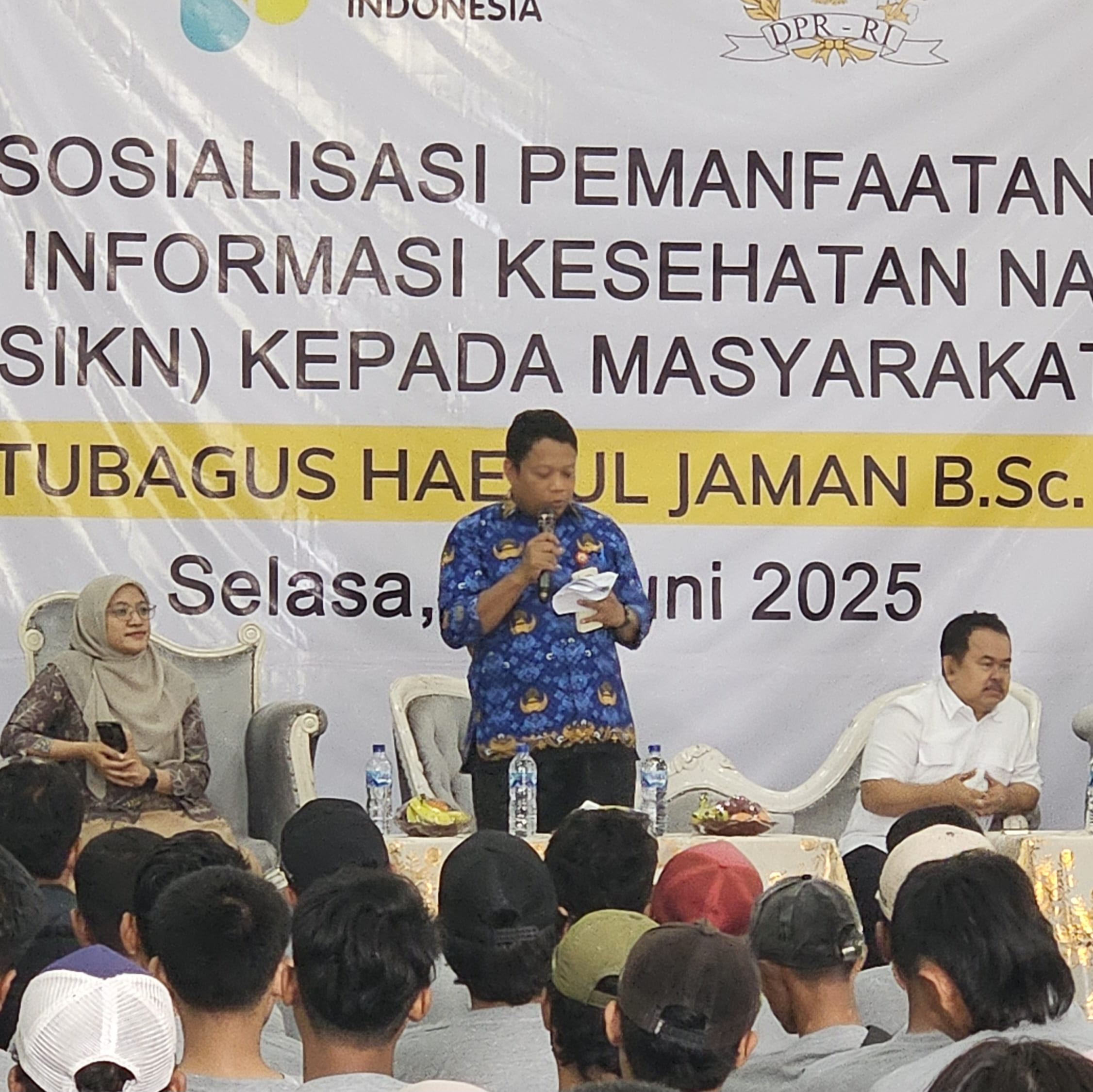 Sosialisasi Pemanfaatan SIKN Bersama Anggota DPR RI: Dorong Literasi Kesehatan Digital di Masyarakat