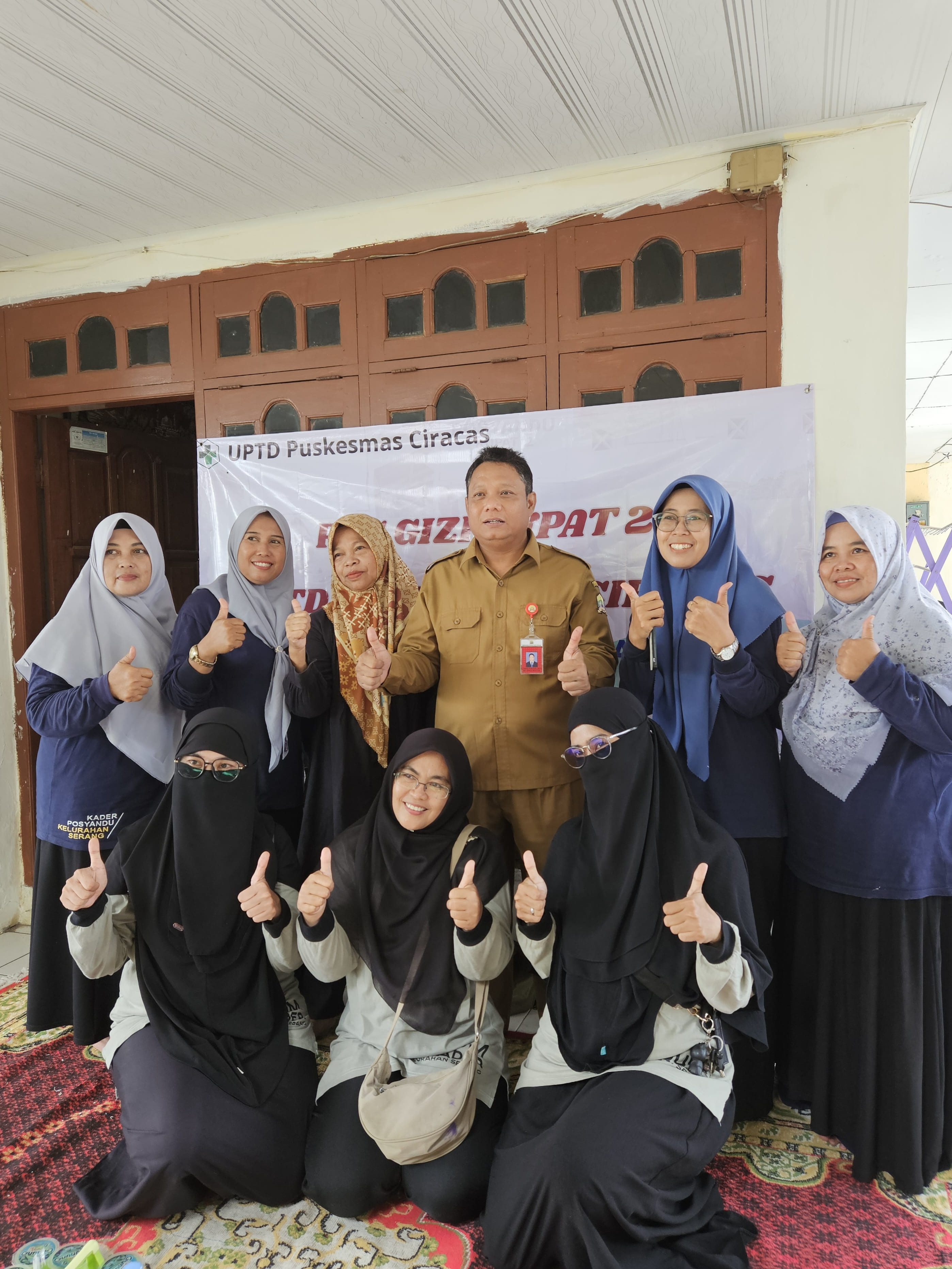 Monitoring dan Evaluasi Pos Gizi di Posyandu Kupat 2 Ciracas
