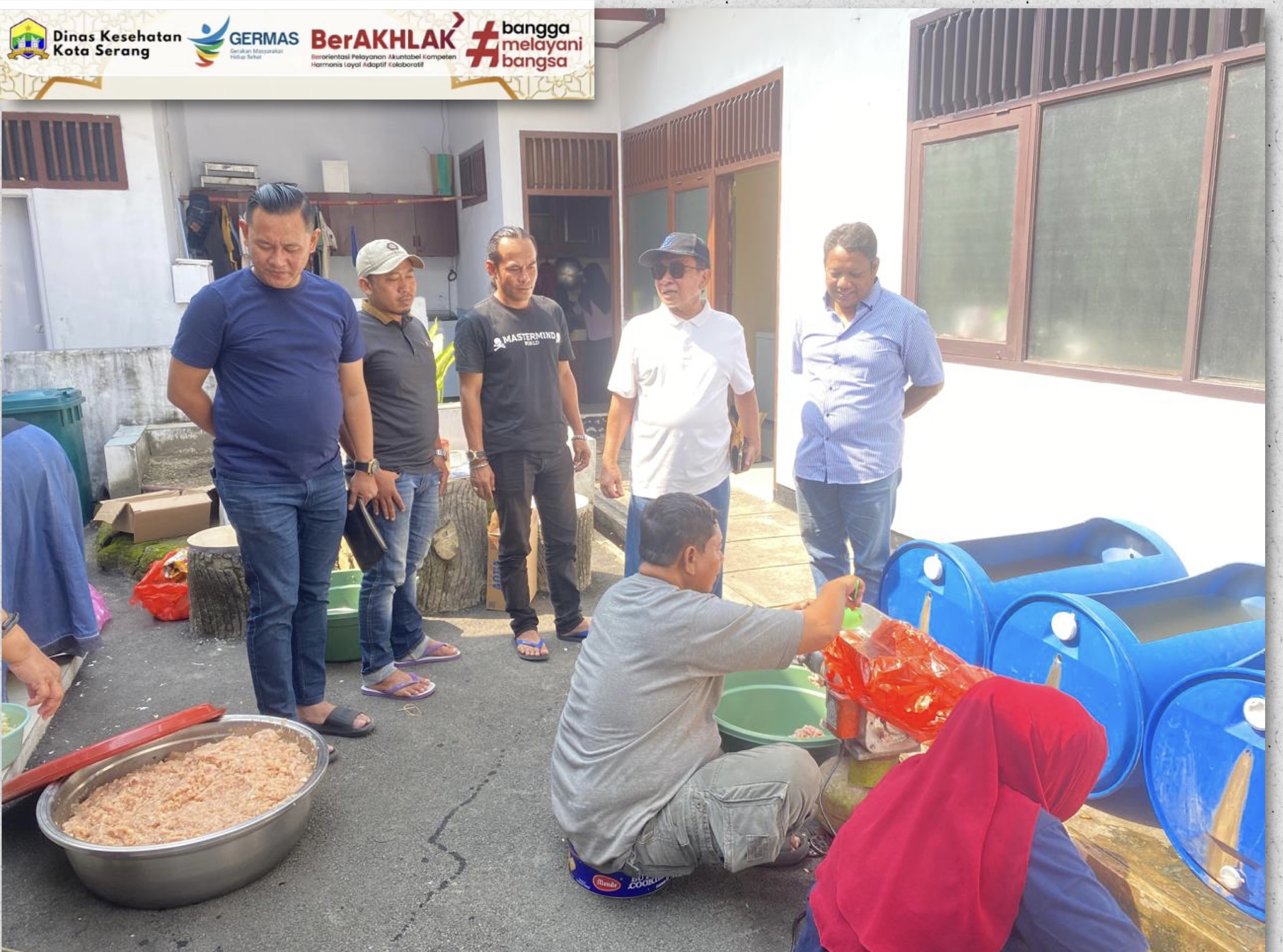 Kegiatan acara pembuatan makanan tambahan( PMT)