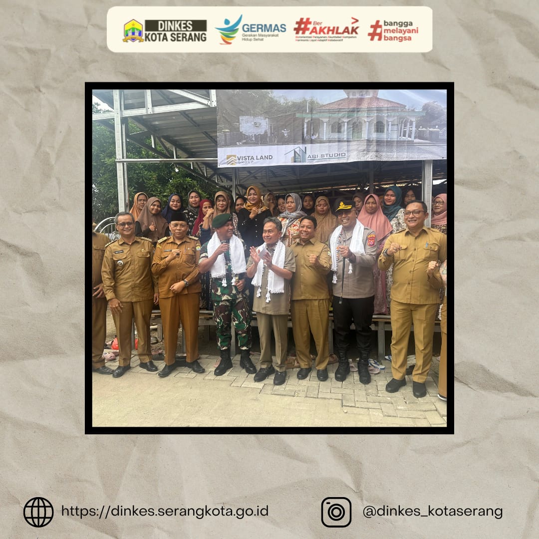 Kegiatan peresmian titik sumber air bersih