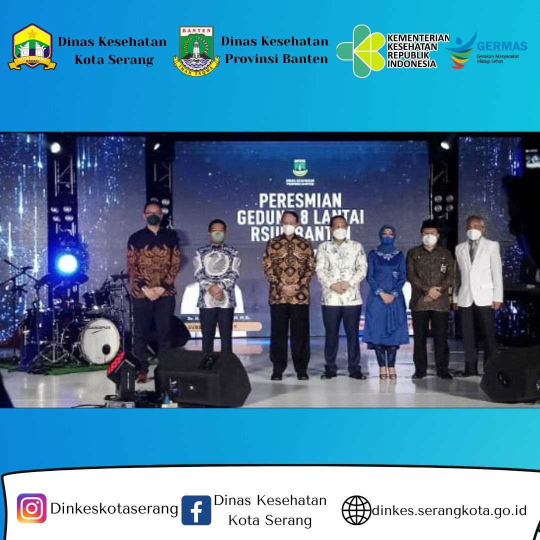 Peresmian RSUD Banten 8 Delapan Lantai