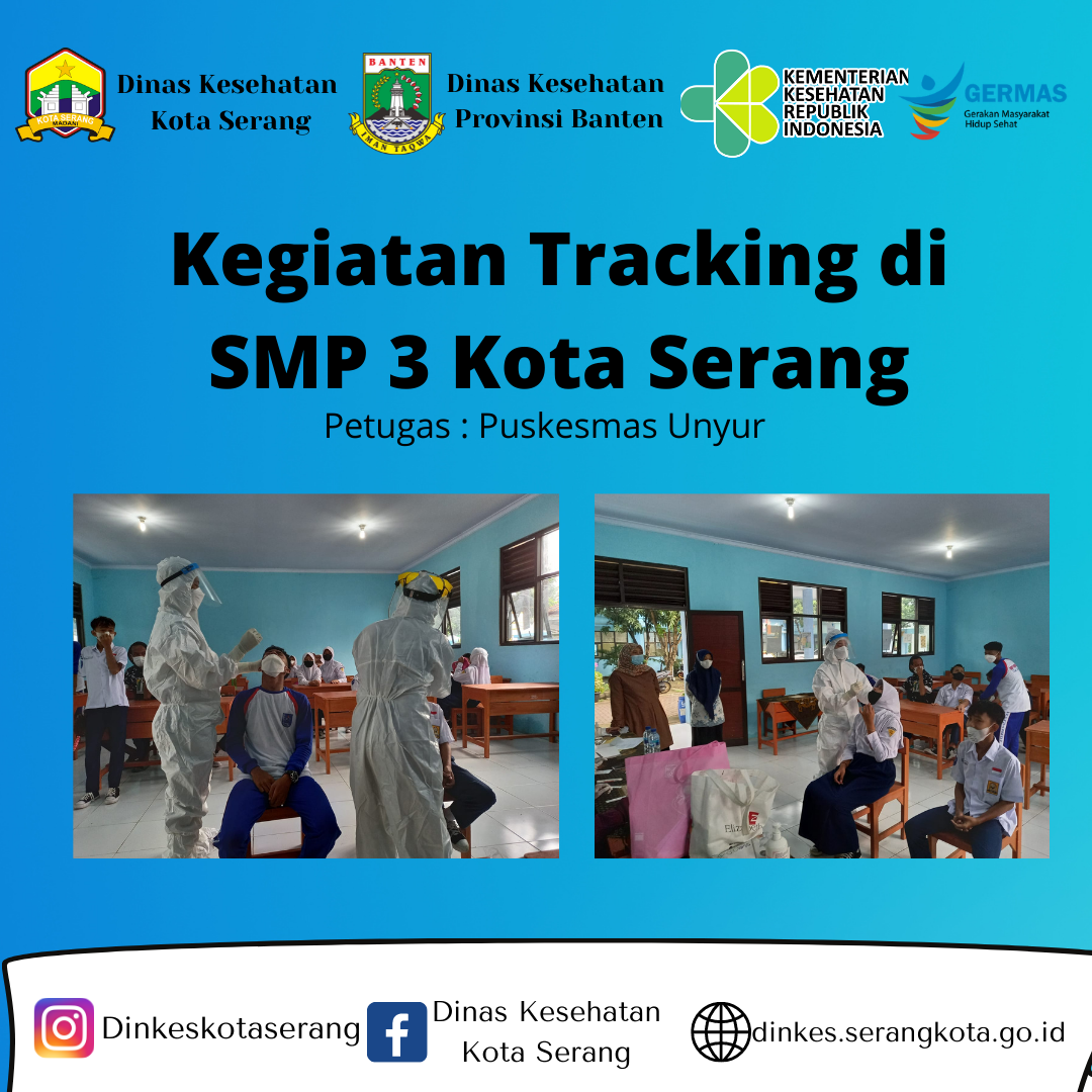 Kegiatan Tracking di SMP 3 Kota Serang 