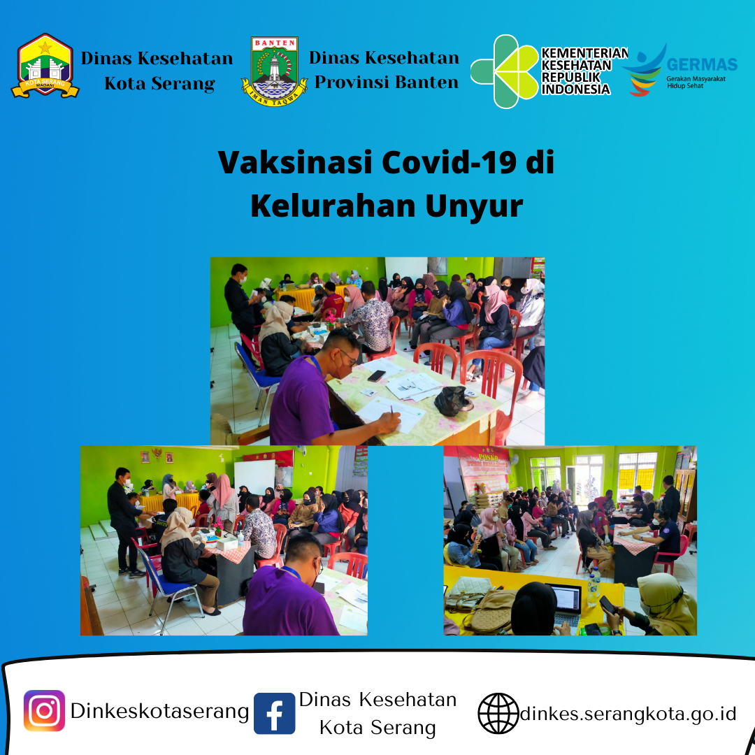 Kegiatan Vaksinasi Covid-19 Booster di Kelurahan Unyur