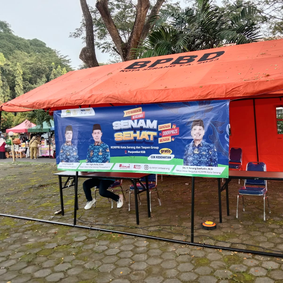 Cek Kesehatan Gratis dan Senam Sehat di Puspemkot Serang