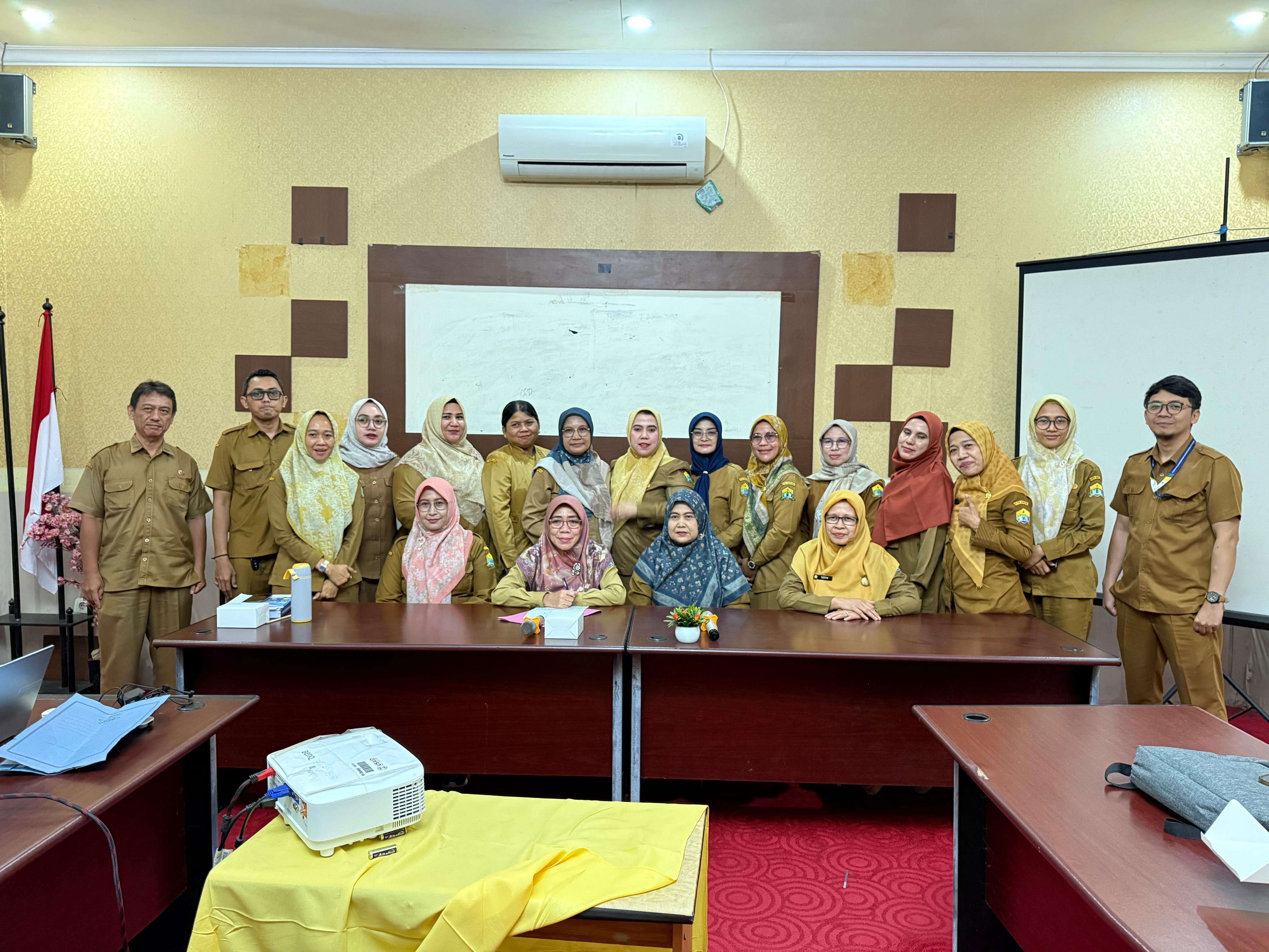 Persiapan Penyusunan Profil Kesehatan Kota Serang Bersama Puskesmas se-Kota Serang