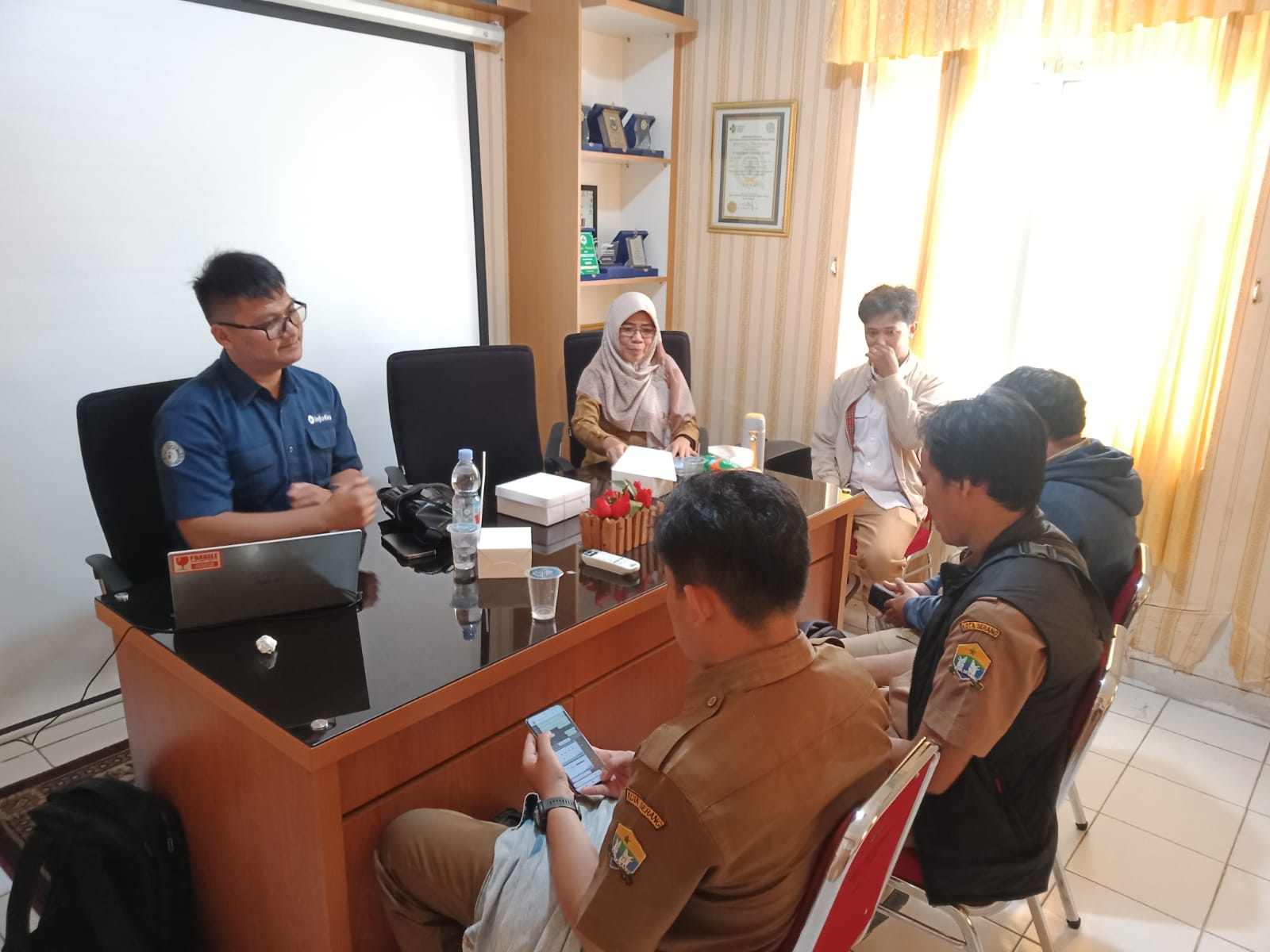 Pembahasan Integrasi Aplikasi Ragem untuk Satu Data Kota Serang