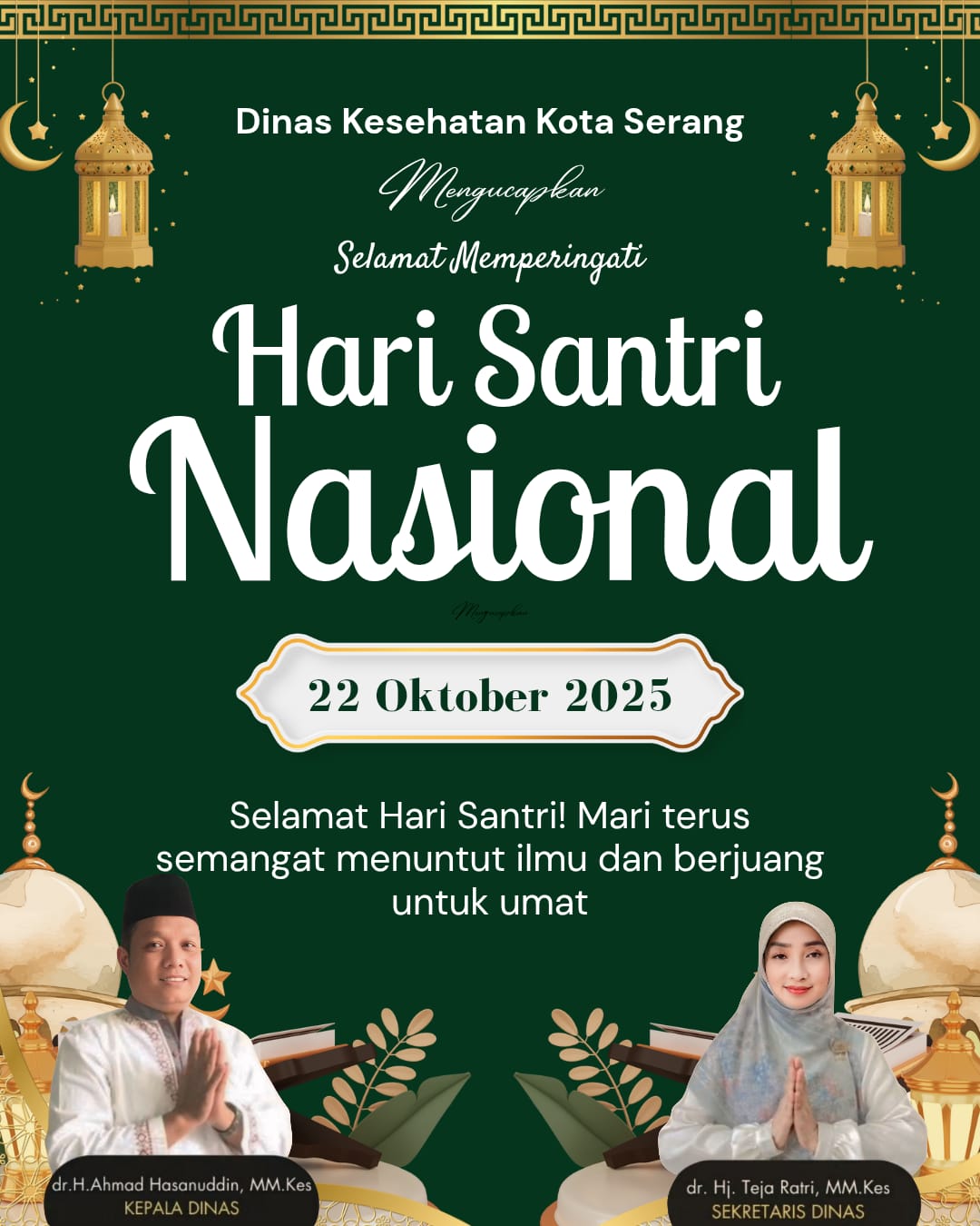 Selamat Hari Santri Nasional 22 Oktober 2025