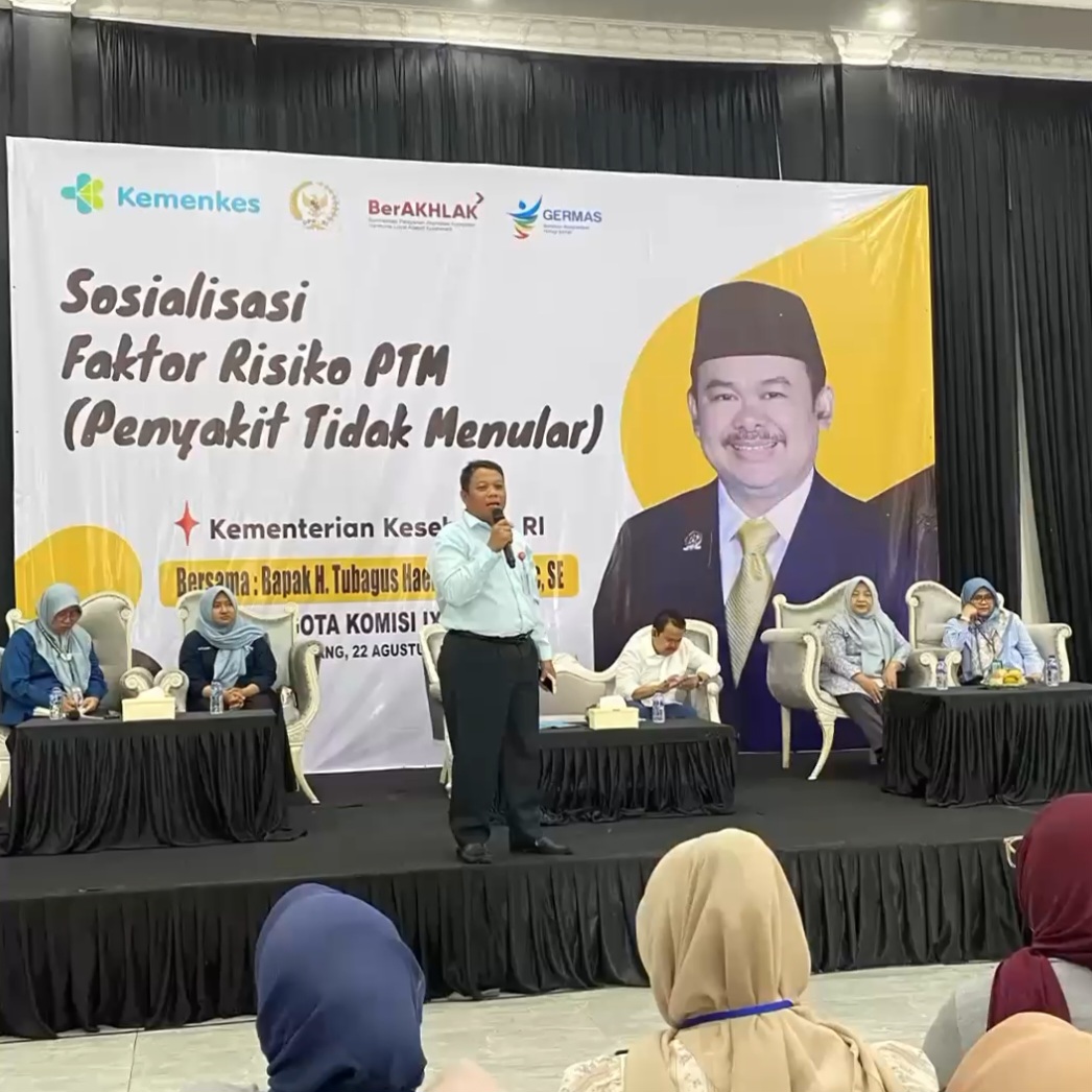 Sosialisasi Faktor Risiko Penyakit Tidak Menular (PTM) di Kota Serang