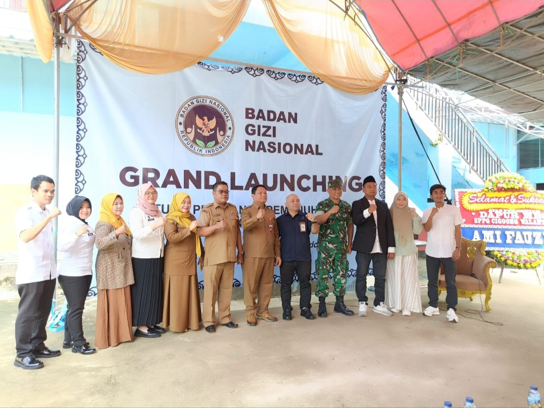 Grand Launching Satuan Pelayanan Pemenuhan Gizi (SPPG) di Kecamatan Walantaka