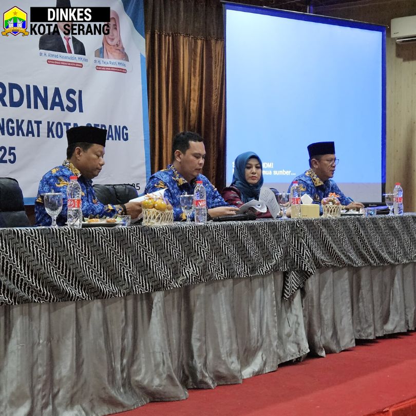 Rapat Koordinasi Tim Pembina Posyandu Tingkat Kota Serang Tahun 2025