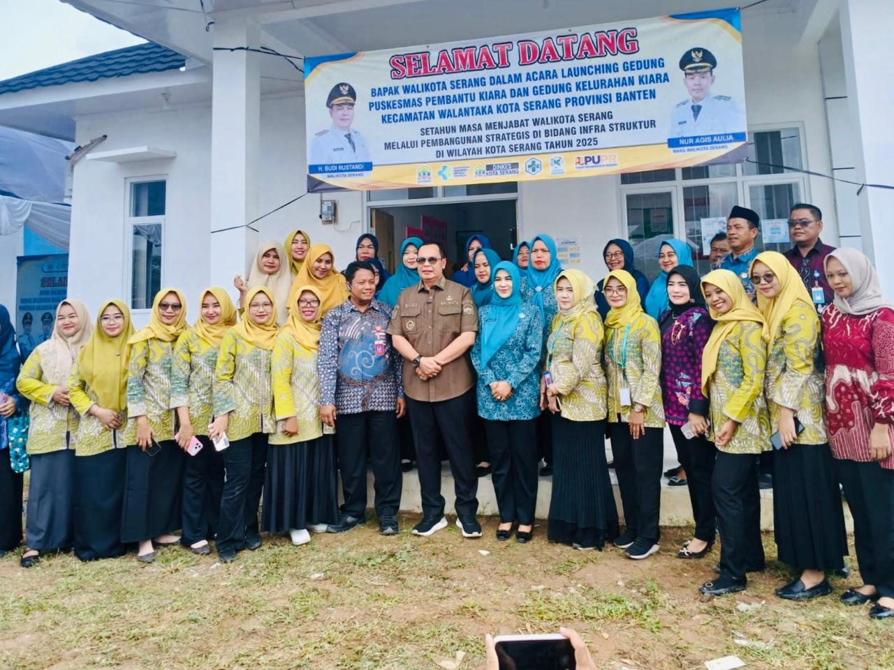 Wujudkan Akses Kesehatan Merata, Walikota Serang Resmikan Pustu Kiara di Walantaka