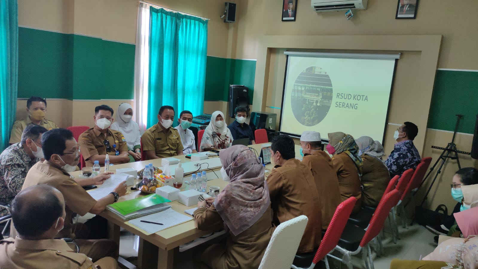 Rapat Dewan Pengawas Rumah Sakit Umum Daerah Kota Serang