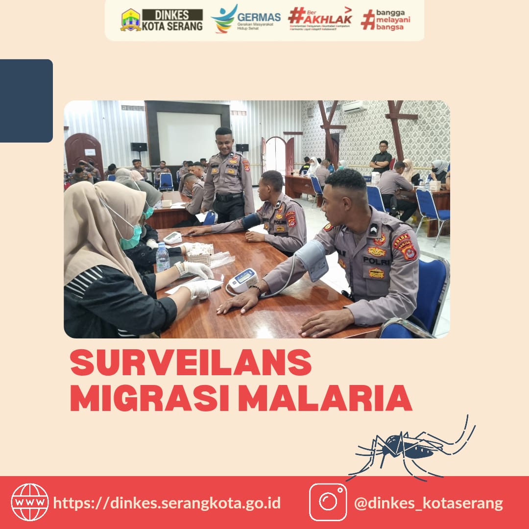 Dinkes Kota Serang Lakukan Surveilans Migrasi Malaria pada Bintara Remaja Asal Polda Papua