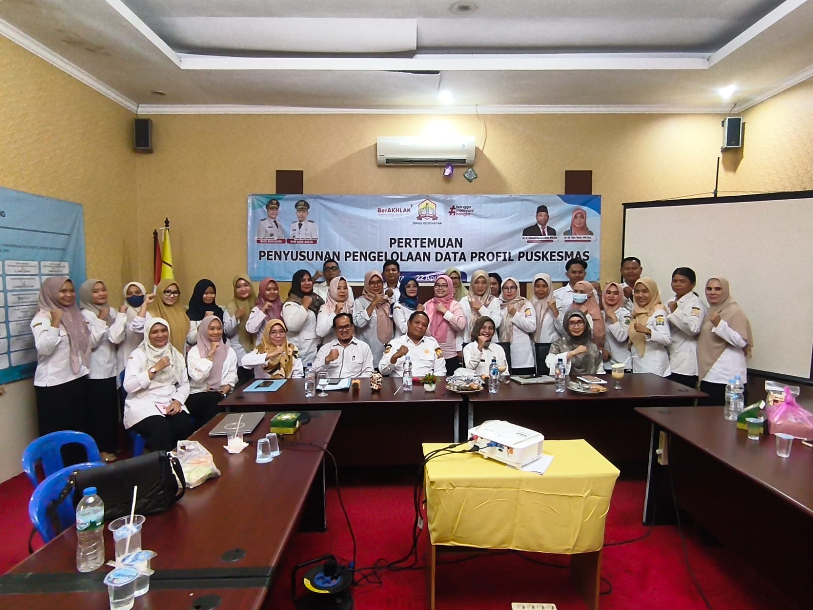 Pertemuan Penyusunan Pengelolaan Data Profil Puskesmas