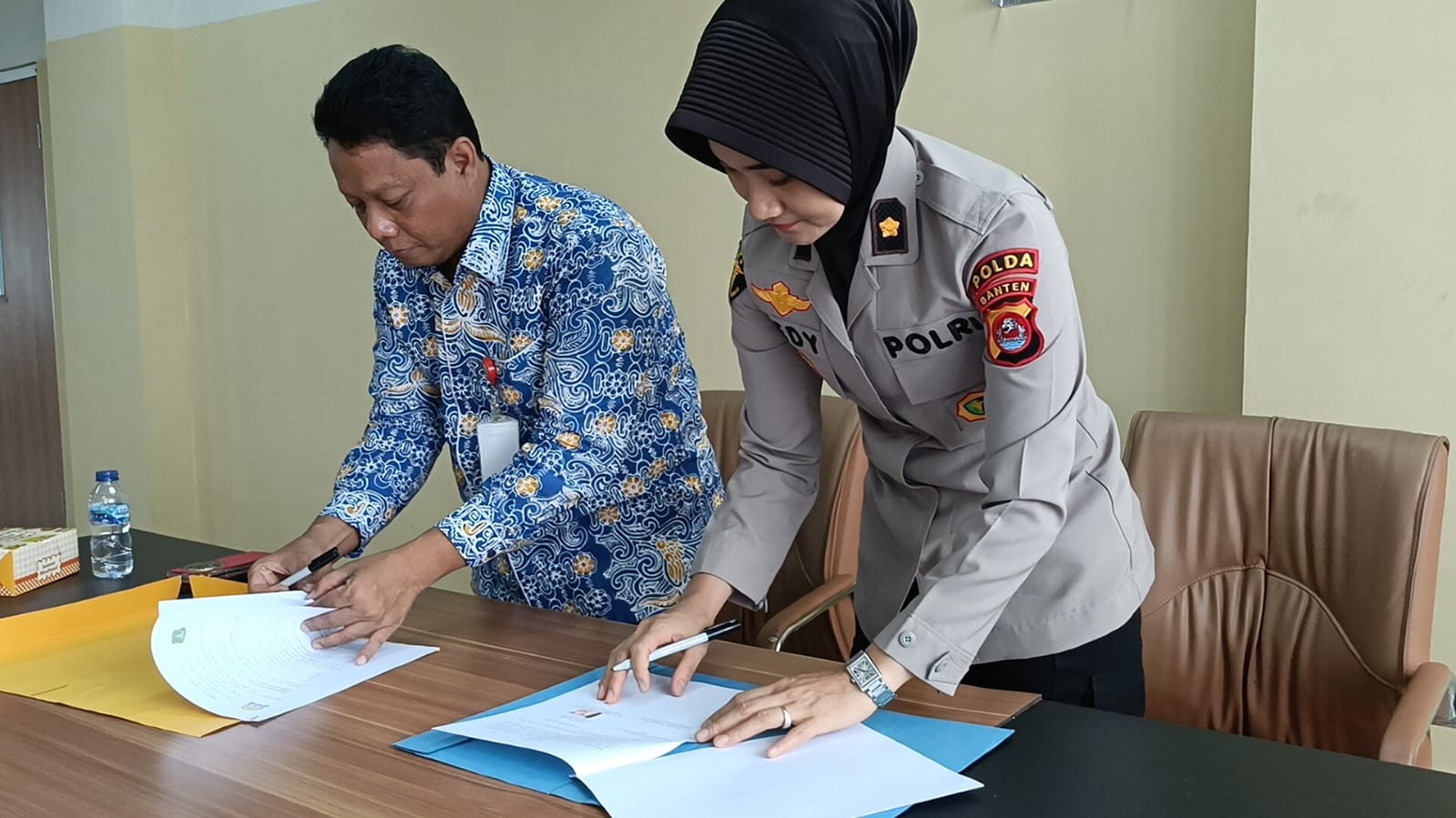 Dinas Kesehatan (Dinkes) Kota Serang kolaborasi dengan Rumah Sakit Bhayangkara Banten Terkait pencegahan dan penanggulangan stunting